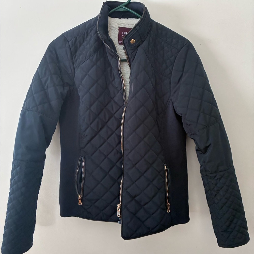 Quilted Blue Jacket